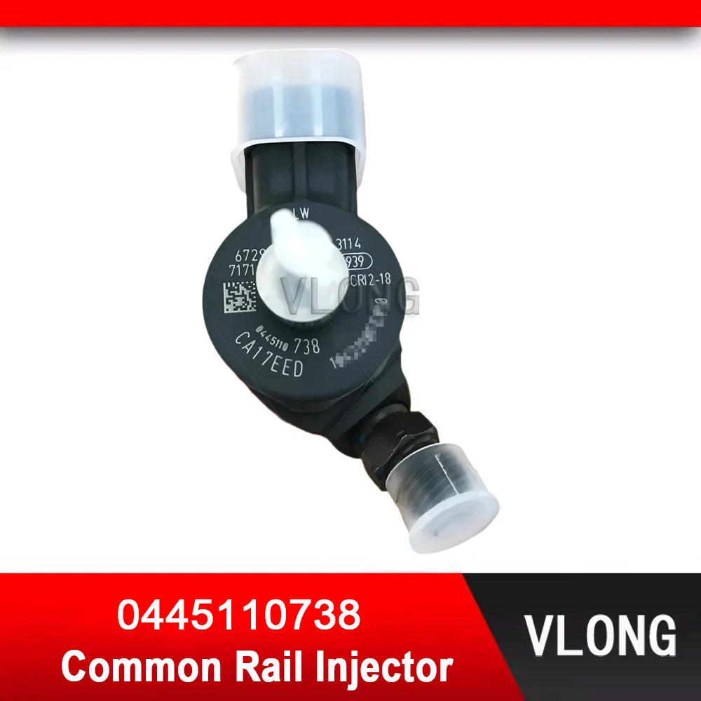 0445110738 Durable Common Rail Injector For JAC Truck Sunray Diesel Engine 4-cylinder Fuel Injector 1042200FE010 0 445 110 738