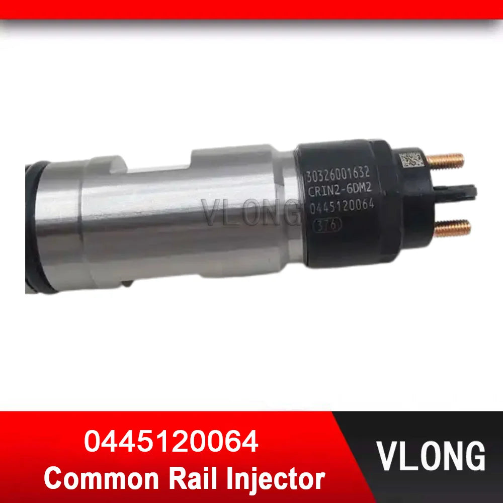 0445120064 Durable Diesel Common Rail Injector For Deutz Renault Volvo Fuel Injector 0986435529 0986435534 0445120136 0445120137