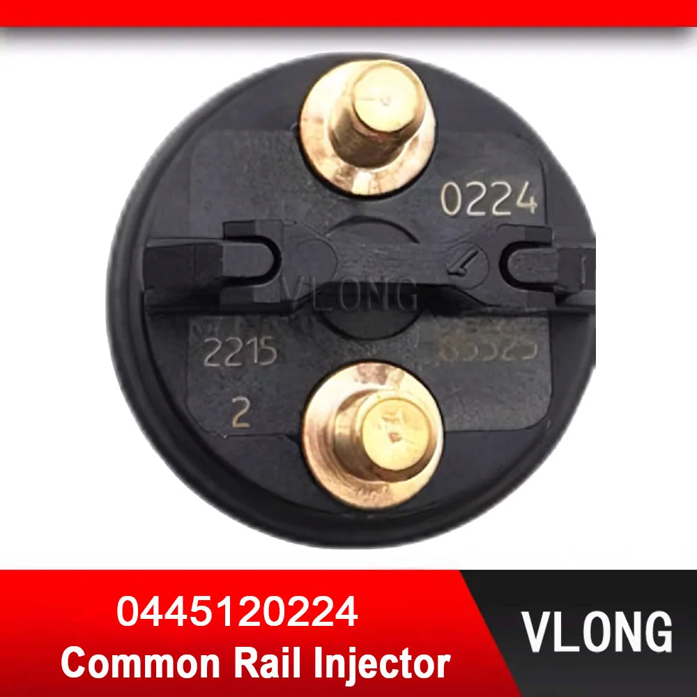 0445120224 WP10 Common Rail Injector 612600080618 For DeLong Truck Car Diesel Fuel Injectors 0445 120 224 A6110701487 0445120170