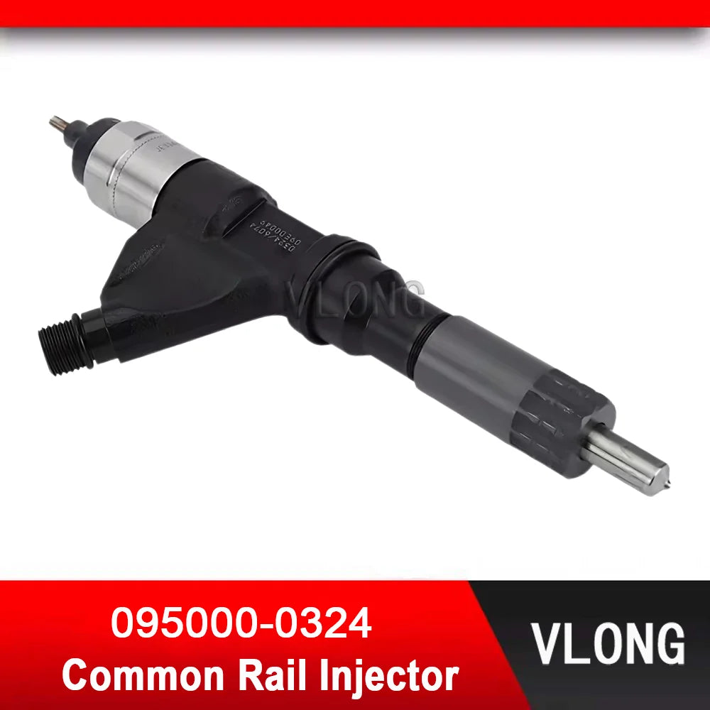095000-0324 Heavy Truck EFI Common Rail Injector For ISUZU 4HK1 6HK1 Diesel Fuel Injector 095000-0321 095000-0322 095000-0323