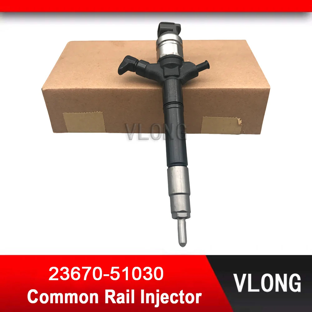 23670-51030 New Common Rail Injector For Toyota Land Cruiser 200 V8 2007-2021 4.7L 212KW Diesel Engine Fuel Injector 095000-9780