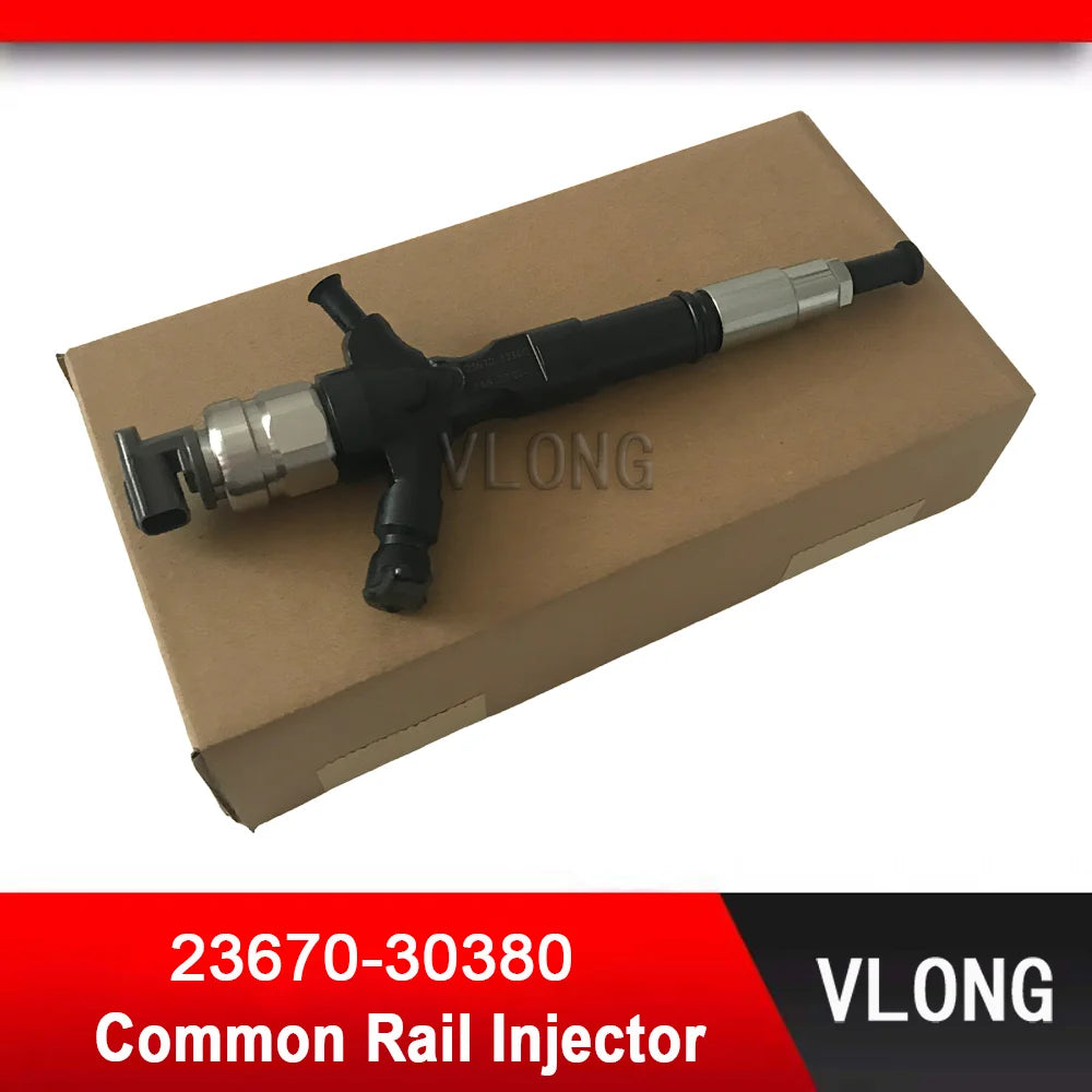 23670-30380 Diesel Fuel Injector For Toyota Dyna Hilux 1KD 2KD Engine Common Rail Injector 23670-30190 23670-39385 295050-0080