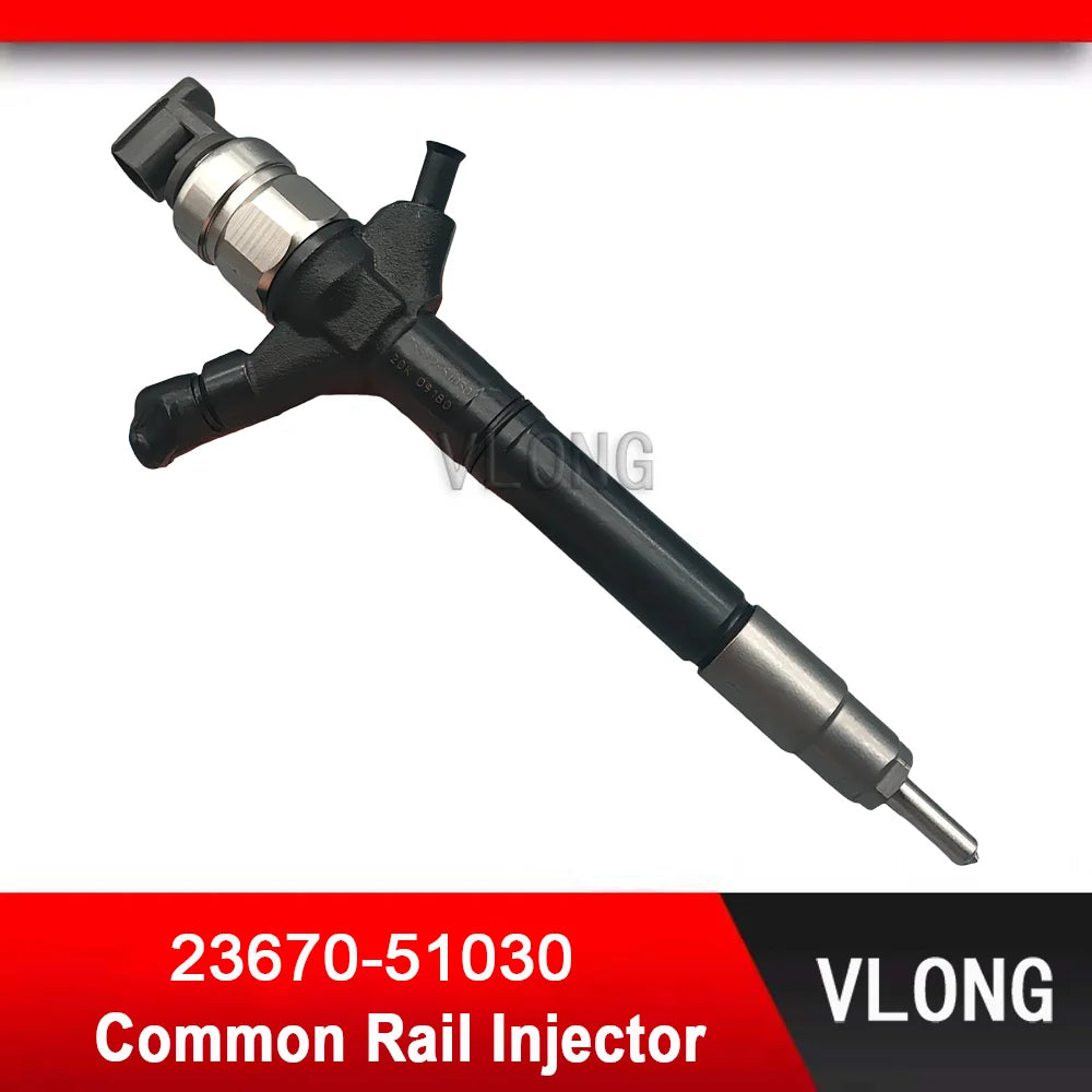 23670-51030 New Common Rail Injector For Toyota Land Cruiser 200 V8 2007-2021 4.7L 212KW Diesel Engine Fuel Injector 095000-9780