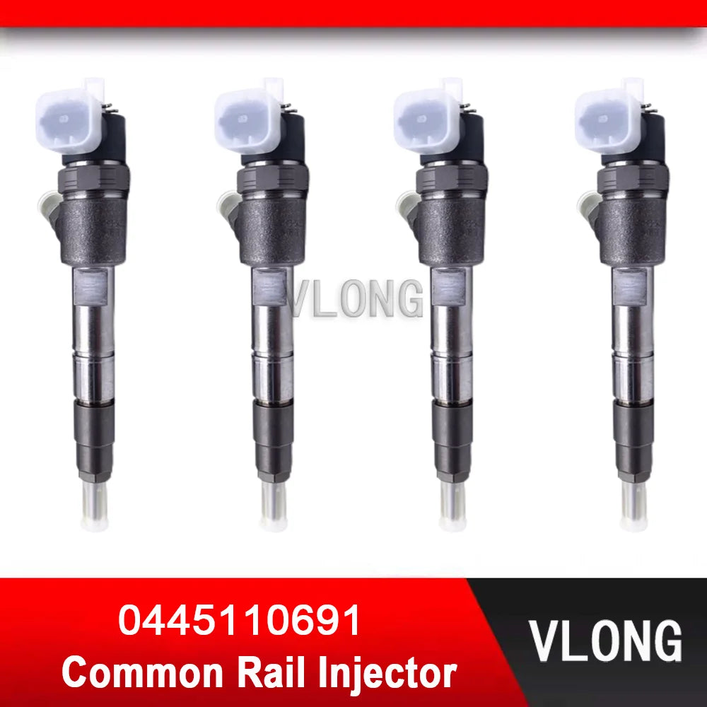 Durable New Truck Diesel Common Rail Injector Nozzle For Foton Truck 4JB1 Diesel Engine Fuel Injector 0 445 110 691