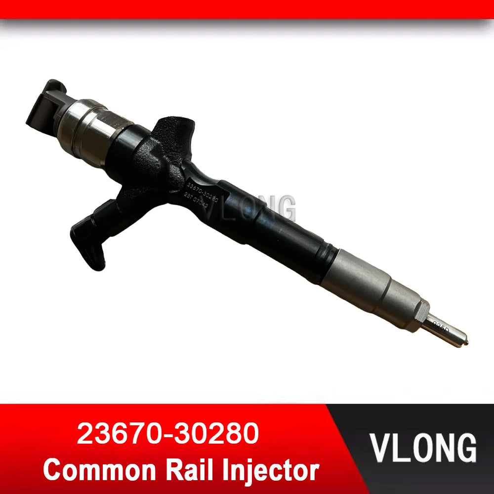 23670-30280 New Diesel Fuel Injector For Toyota Hiace Vigo Hilux 1KD 2KD FTV Engine Common Rail Injector 095000-6760 095000-7780