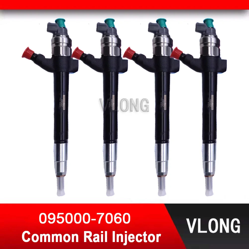 095000-7060 Diesel Fuel Injector For JMC Ford TRANSIT V348 2.2 2.4 TD Common Rail Injector 6C1Q-9K546-BC 6C1Q-9K546-AC 1495919