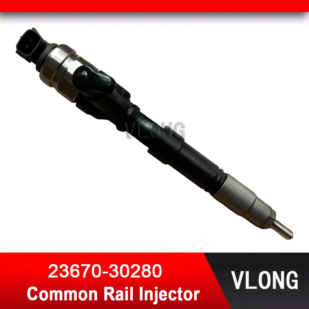 23670-30280 New Diesel Fuel Injector For Toyota Hiace Vigo Hilux 1KD 2KD FTV Engine Common Rail Injector 095000-6760 095000-7780