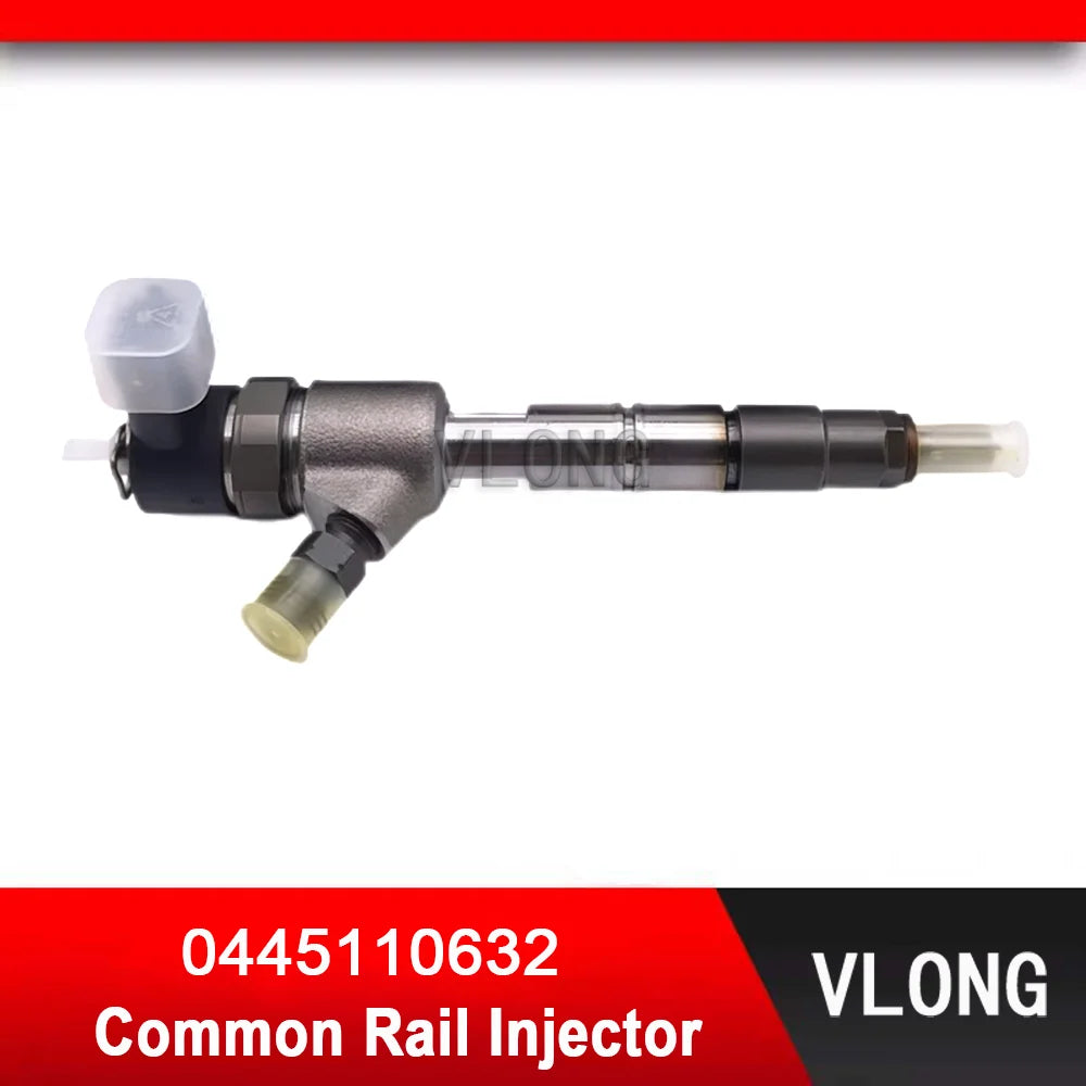 1PCS 0445110632 Genuine New Diesel Engine Common Rail Fuel Injector Assembly 0445110694 0445110633 For JIANGXI Wolf JE493L DCN4