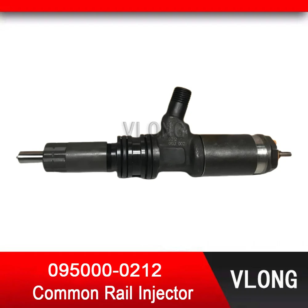 095000-0212 Diesel Fuel Injector For Kato HD1430VLC Excavator Mitsubishi 6M60T Engine 095000-0213 095000-0214 ME132615 ME302570