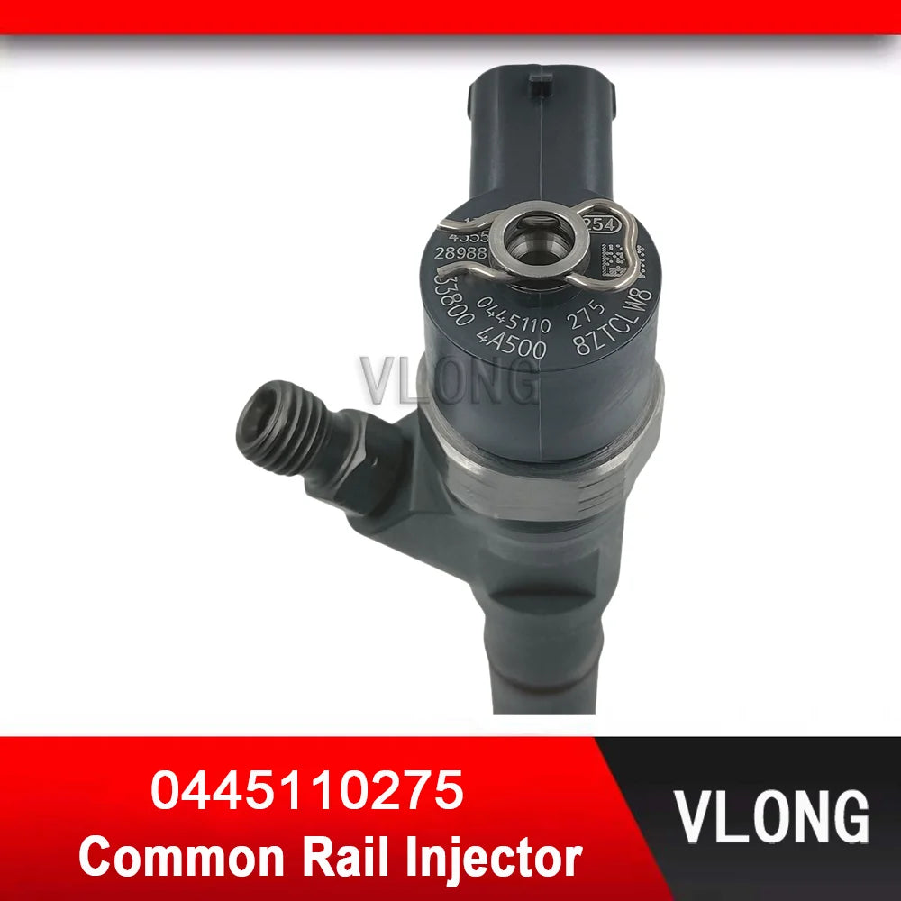 0445110275 Fuel Injector For KIA Sorento 2.5 Hyundai Starex H1 H-1 Diesel Injector 33800-4A500 338004A500 0445110724 0445110274