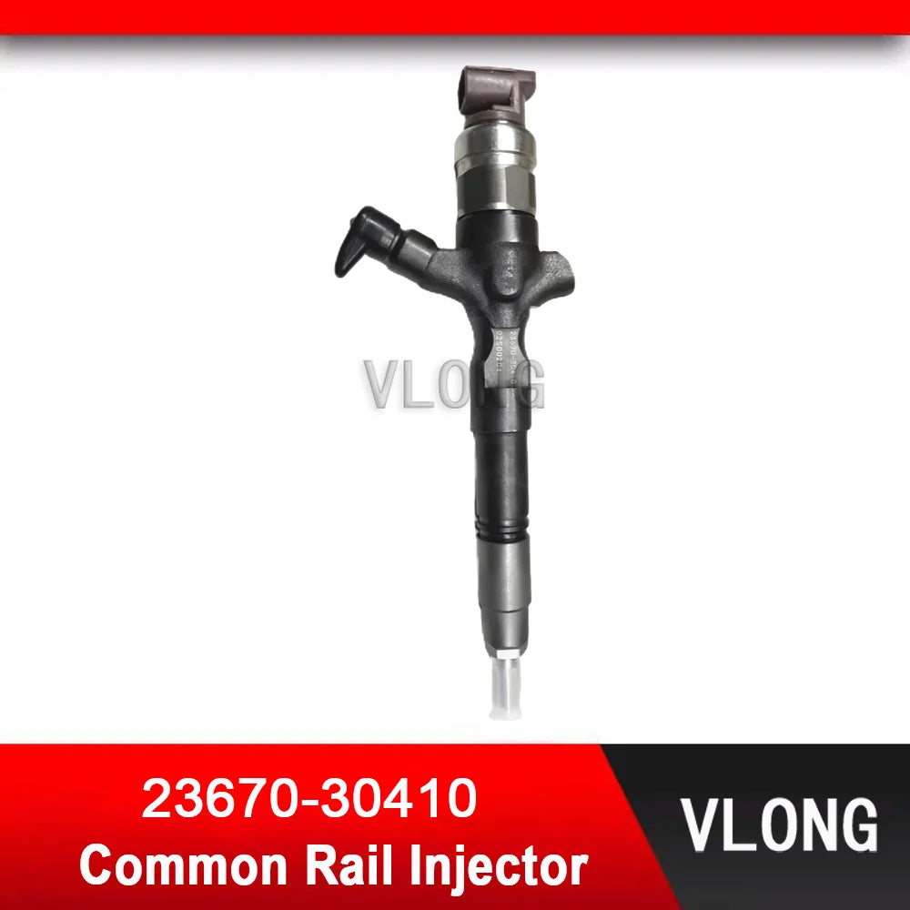 23670-30410 Diesel Fuel Injector For Toyota VIGO 2.5 VNT 2KD Hilux Hiac Common Rail Injector 295050-0200 295050-0210 23670-30400