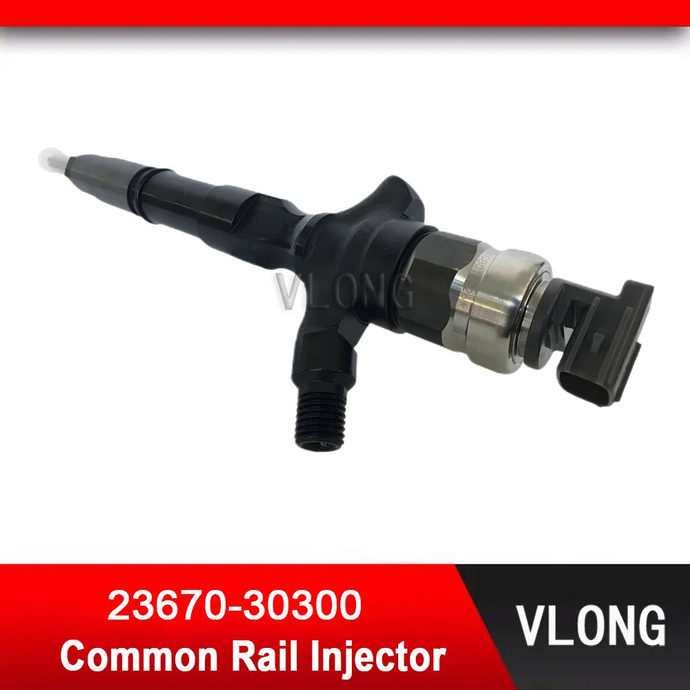 23670-30300 Diesel Fuel Injector For Toyota Hilux Hiace Vigo 1KD 2KD Common Rail Injector 23670-39276 23670-0L070 095000-7761