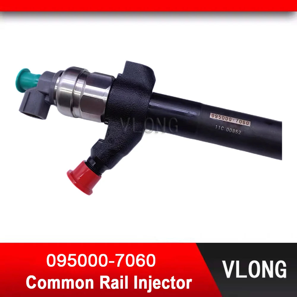 095000-7060 Diesel Fuel Injector For JMC Ford TRANSIT V348 2.2 2.4 TD Common Rail Injector 6C1Q-9K546-BC 6C1Q-9K546-AC 1495919