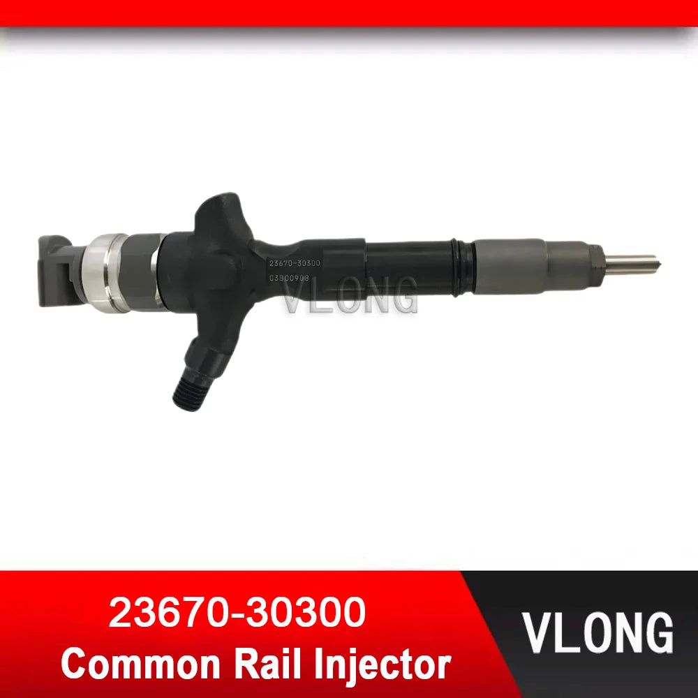 23670-30300 Diesel Fuel Injector For Toyota Hilux Hiace Vigo 1KD 2KD Common Rail Injector 23670-39276 23670-0L070 095000-7761