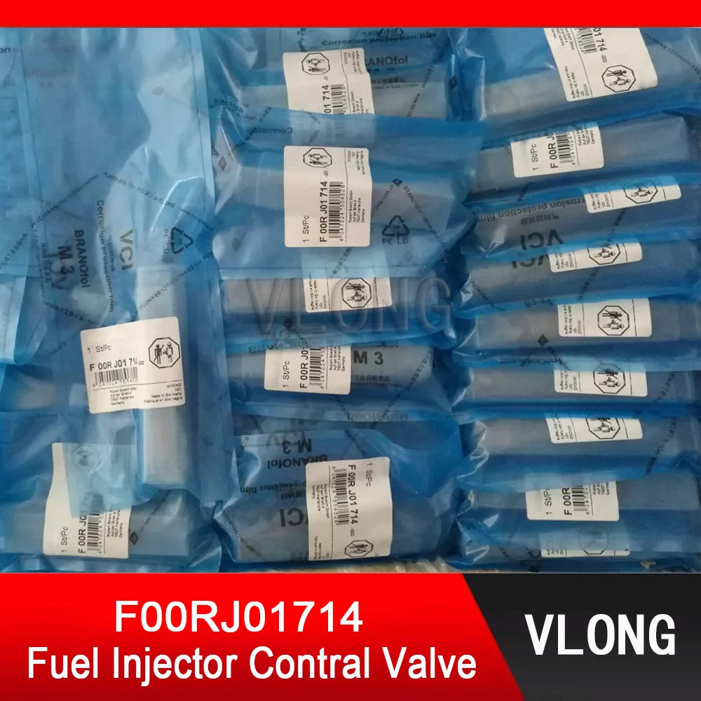 6PCS New F00RJ01714 Fuel Injector Control Valve For 0445120177 0445120184 0445120185 0445120187 0445120188 0445120204 0445120161