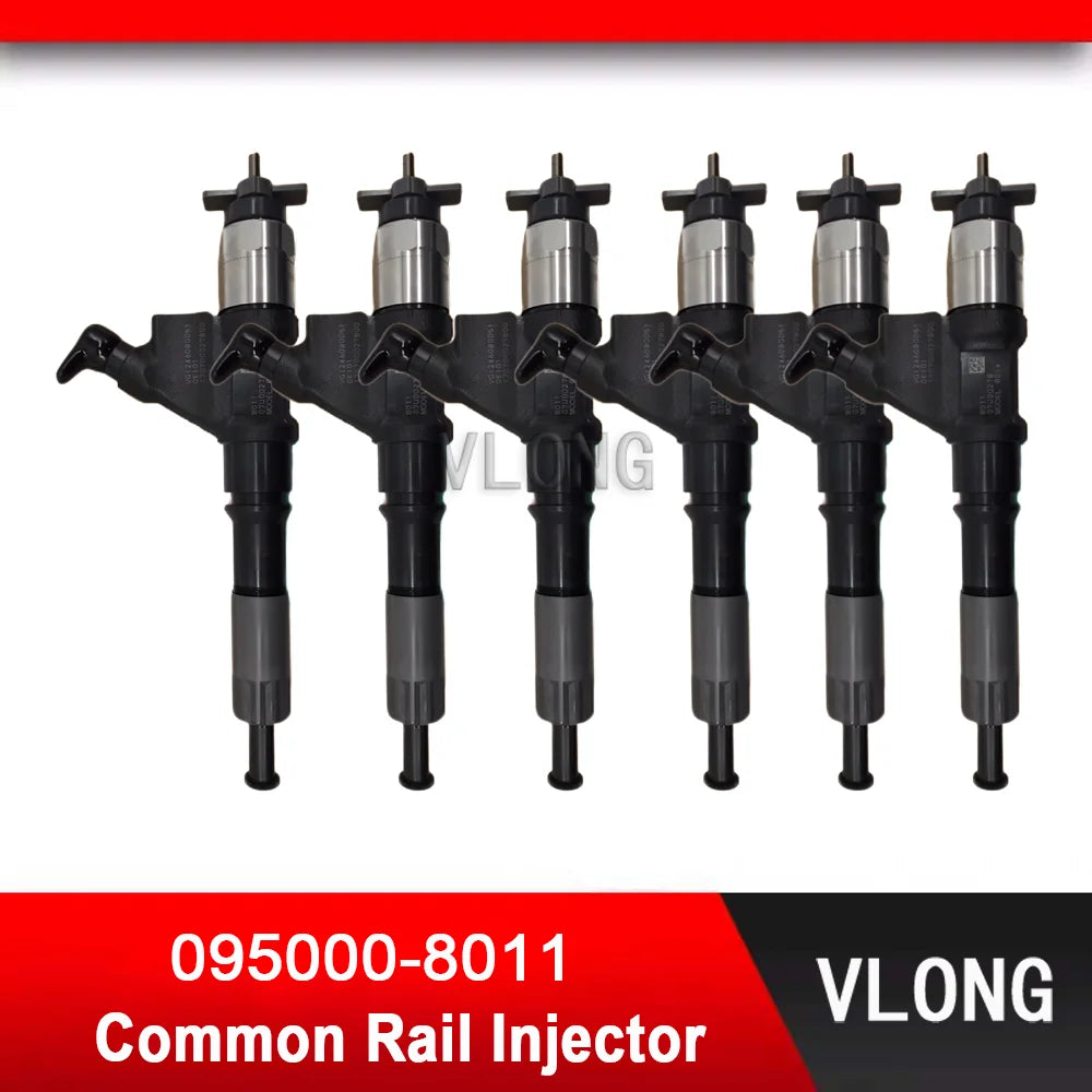 095000-8011 Durable Heavy-duty Truck EFI Common Rail Injector For SINOTRUK HOWO D12 A7 Fuel Injector 095000-8010 VG1246080051