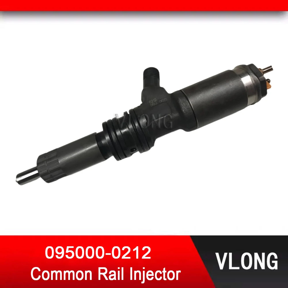 095000-0212 Diesel Fuel Injector For Kato HD1430VLC Excavator Mitsubishi 6M60T Engine 095000-0213 095000-0214 ME132615 ME302570
