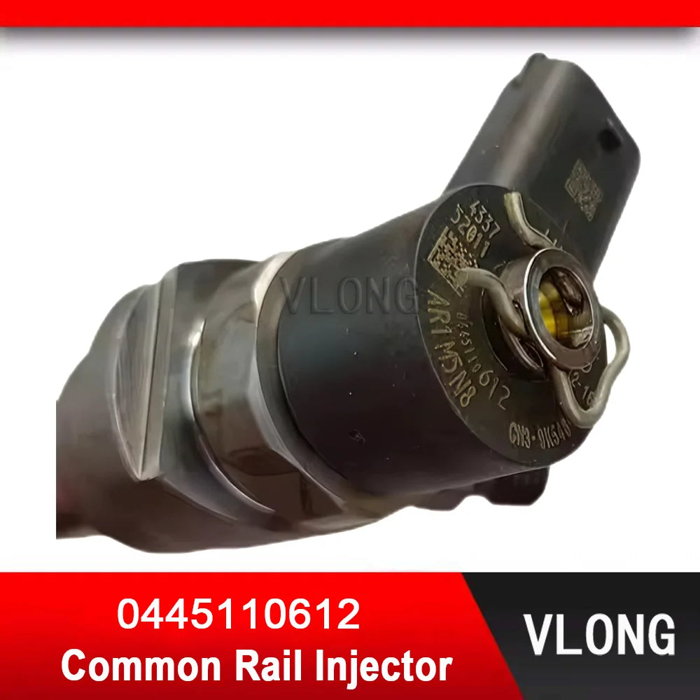 0445110612 Durable New Truck Diesel Common Rail Injector Fuel Jet For JMC 4D30 Engine Fuel Injector CN3-9K546-AB-BR 0445110611