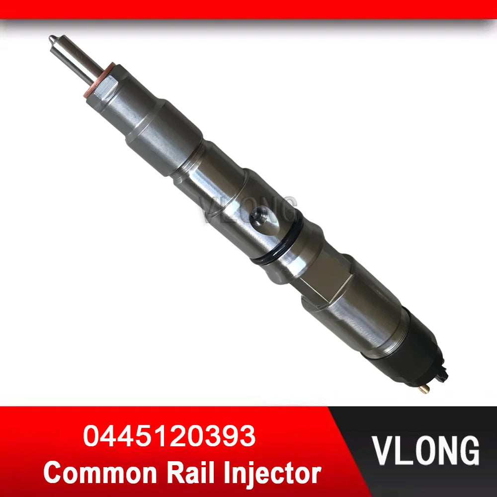 0445120393 New Diesel Engine Common Rail Injector Assembly For FAW J6 8.6D Truck Fuel Injector 1112010A630 111201059D 0445120078