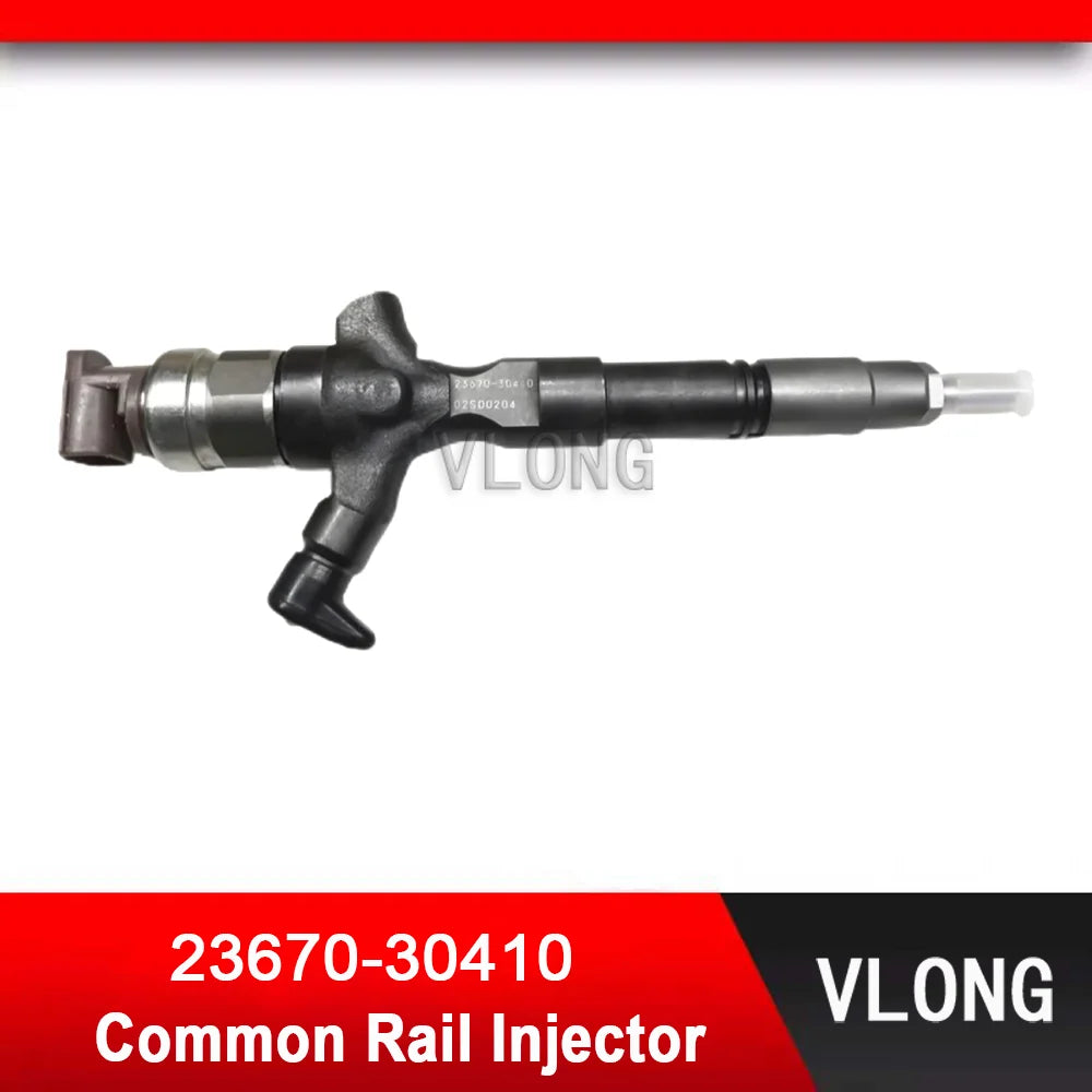 23670-30410 Diesel Fuel Injector For Toyota VIGO 2.5 VNT 2KD Hilux Hiac Common Rail Injector 295050-0200 295050-0210 23670-30400