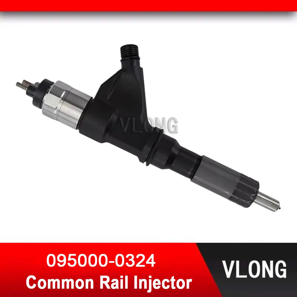 095000-0324 Heavy Truck EFI Common Rail Injector For ISUZU 4HK1 6HK1 Diesel Fuel Injector 095000-0321 095000-0322 095000-0323