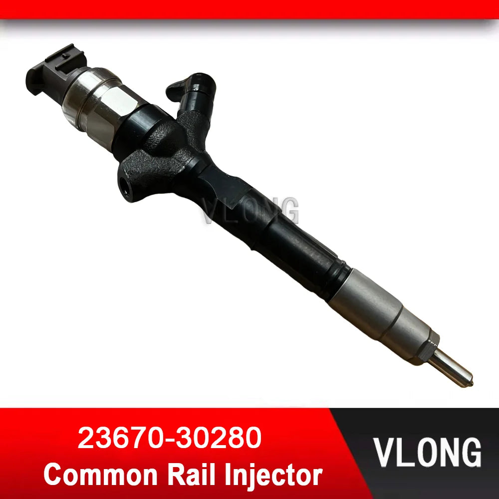 23670-30280 New Diesel Fuel Injector For Toyota Hiace Vigo Hilux 1KD 2KD FTV Engine Common Rail Injector 095000-6760 095000-7780