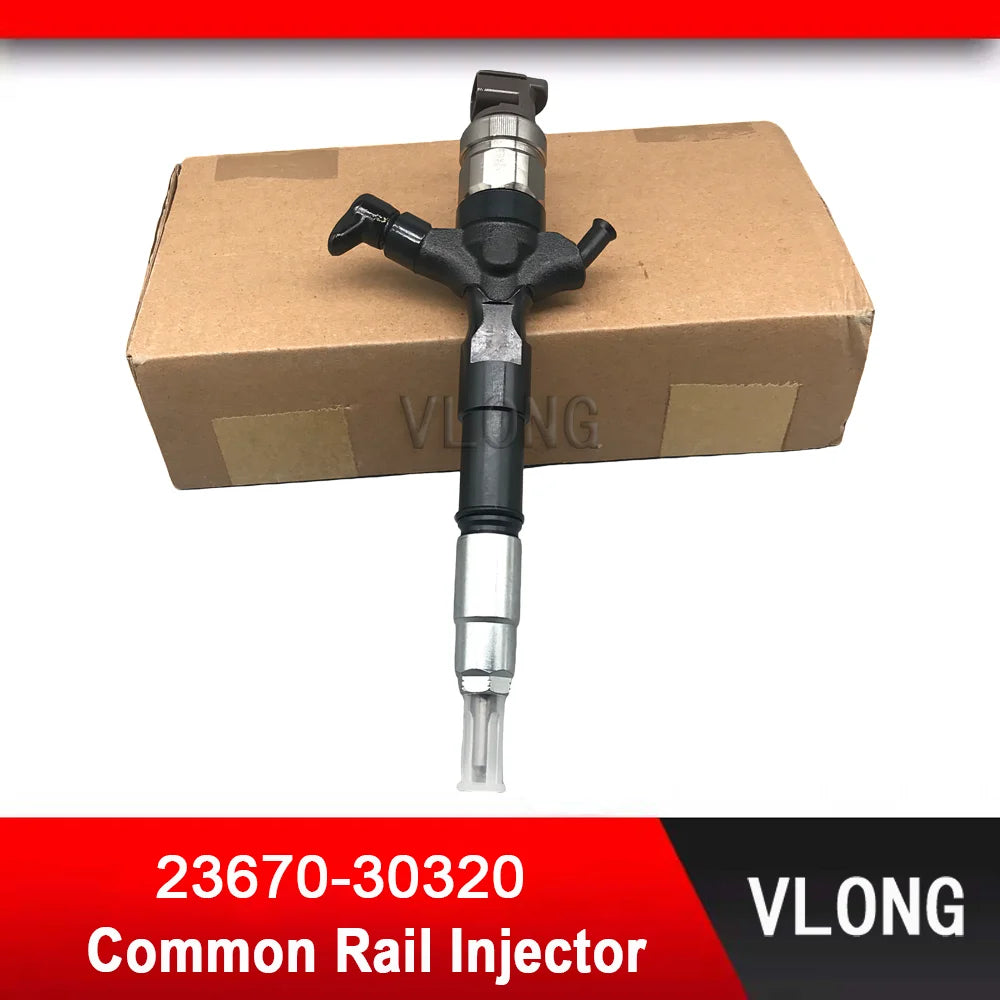 23670-30320 Diesel Fuel Injector For Toyota Hilux Land Cruiser Prado J2 3.0 D 1KD Common Rail Injector 23670-39135 095000-7720