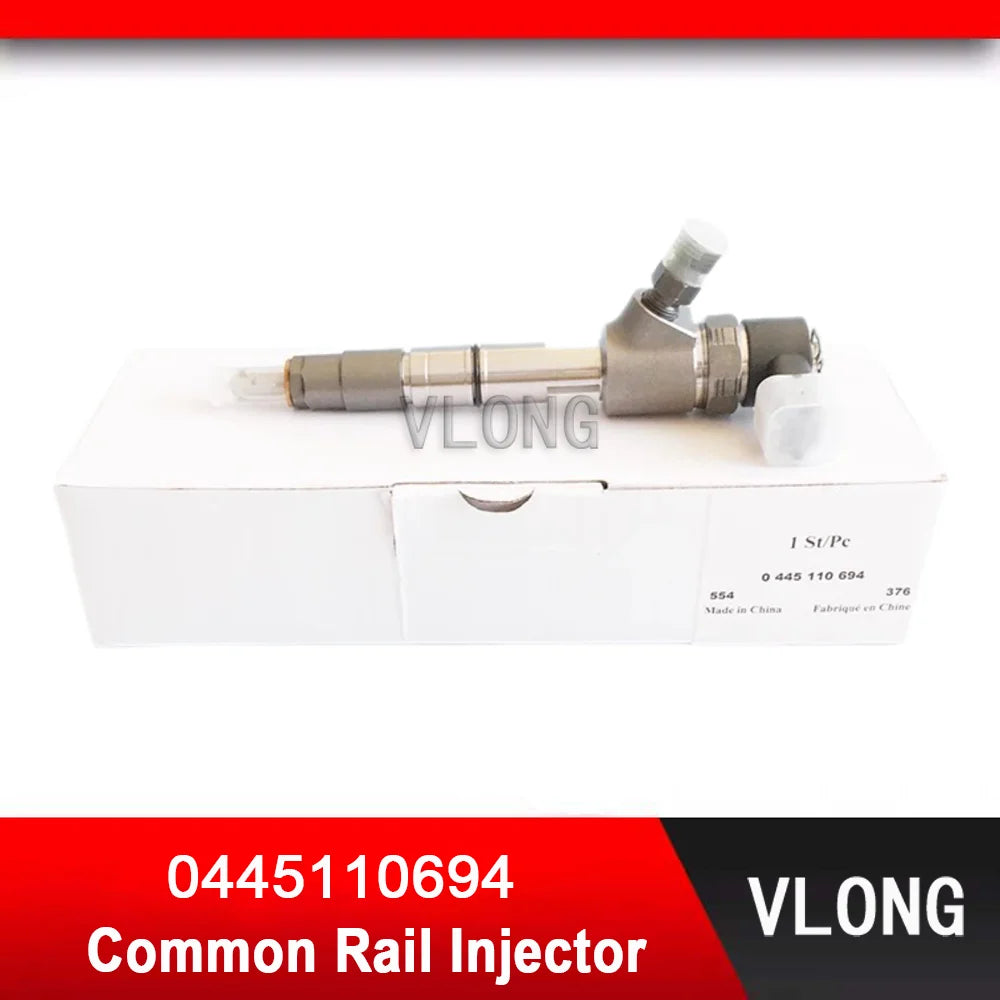 0445110694 New Injector Diesel Engine Inyector Assembly 0 445 110 694 For JIANGXI Wolf JE493L DCN4 Common Rail Fuel Injector