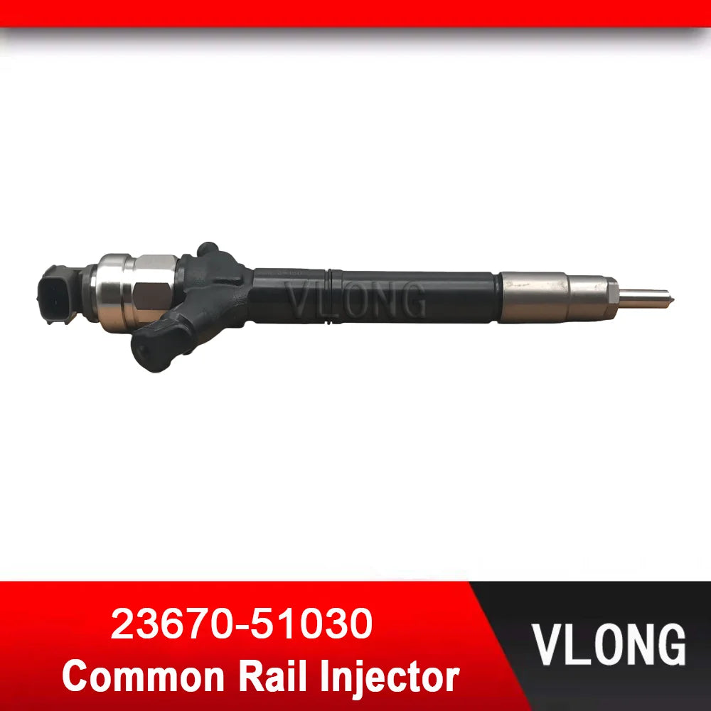 23670-51030 New Common Rail Injector For Toyota Land Cruiser 200 V8 2007-2021 4.7L 212KW Diesel Engine Fuel Injector 095000-9780