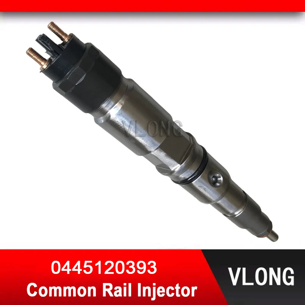 0445120393 New Diesel Engine Common Rail Injector Assembly For FAW J6 8.6D Truck Fuel Injector 1112010A630 111201059D 0445120078