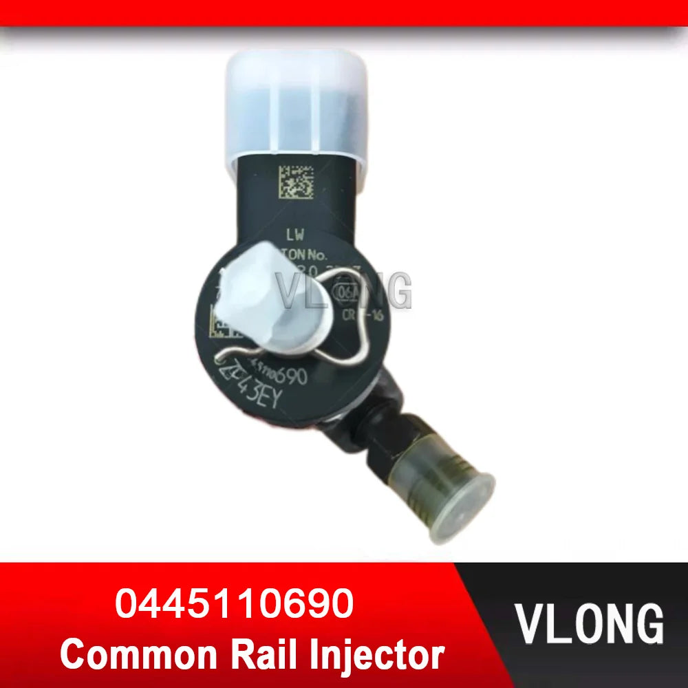 0445110690 Durable New Truck Diesel Injector Nozzle For Foton 4JB1 Truck Engine Common Rail Fuel Injector Assy 0 445 110 690