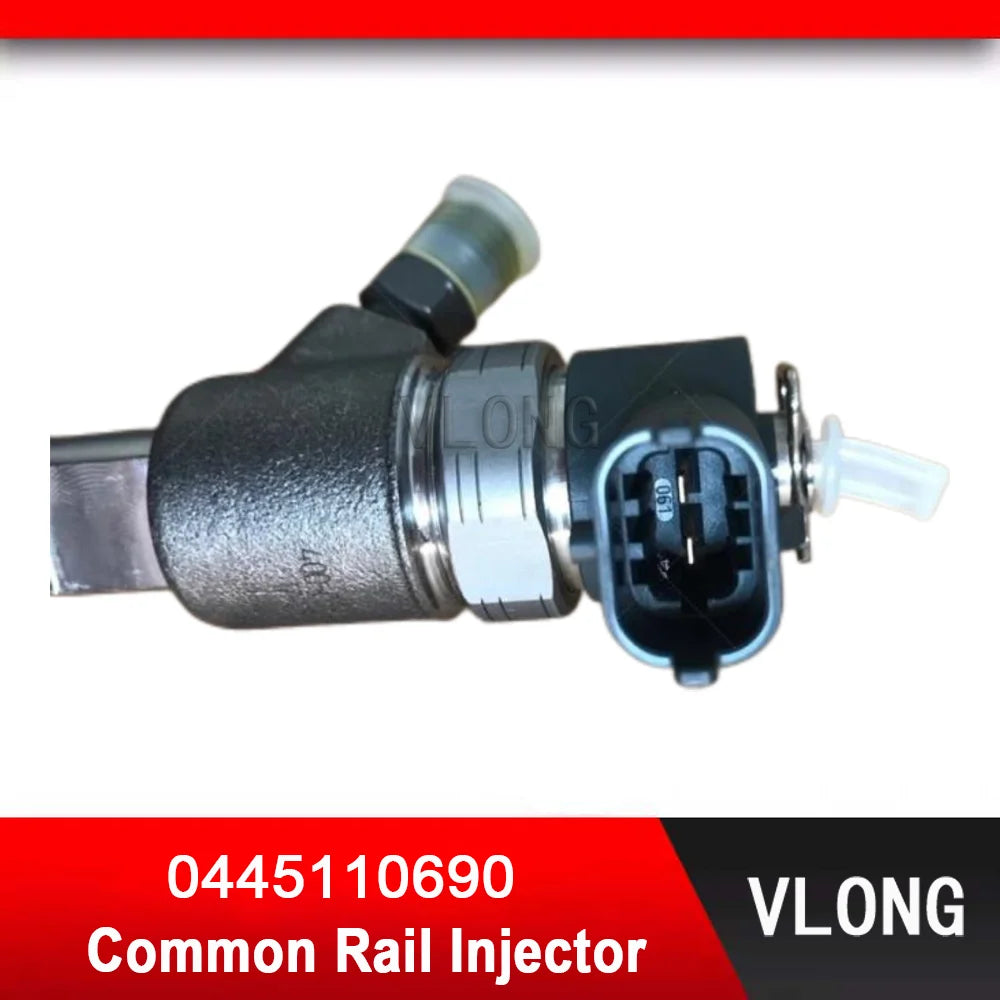 0445110690 Durable New Truck Diesel Injector Nozzle For Foton 4JB1 Truck Engine Common Rail Fuel Injector Assy 0 445 110 690