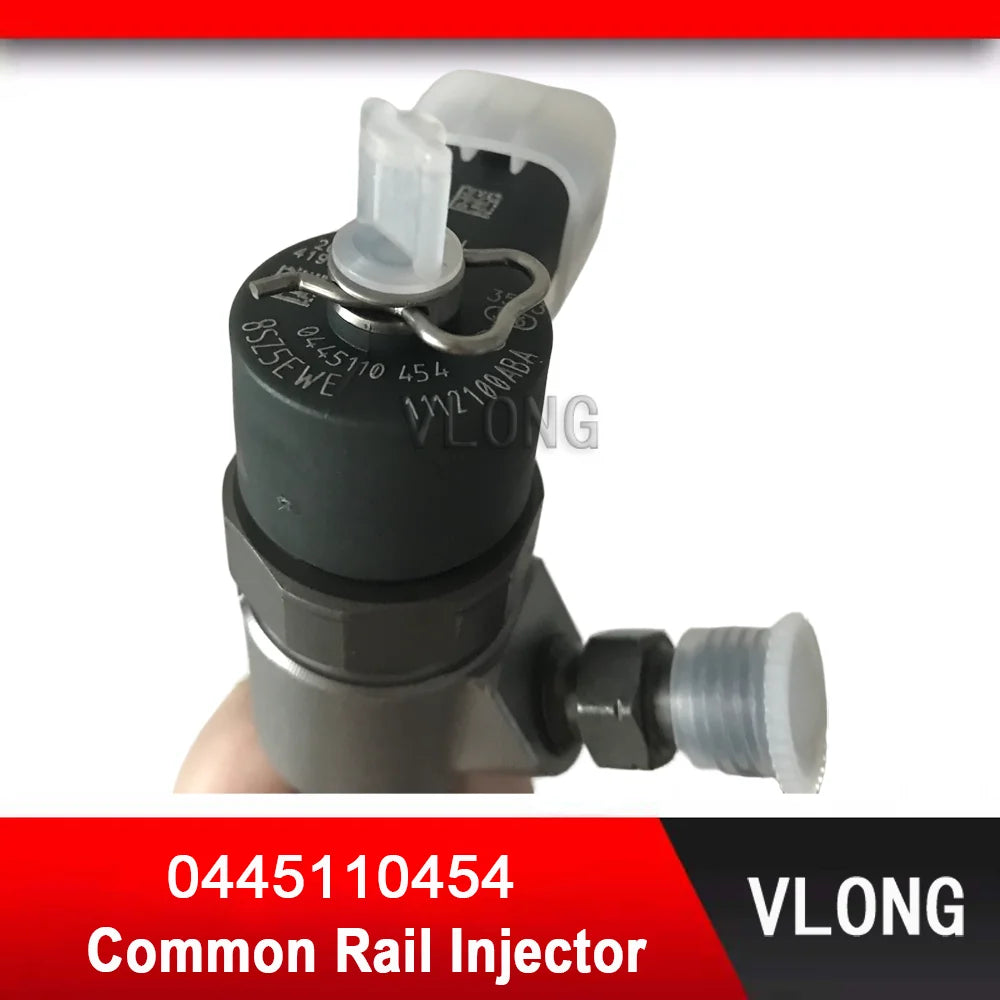 0445110454 New Diesel Common Rail Injector Assy 1112100ABA For JMC Transit S350 2.8L4JB1 EU4 1PCS Fuel Injector 0 445 110 454