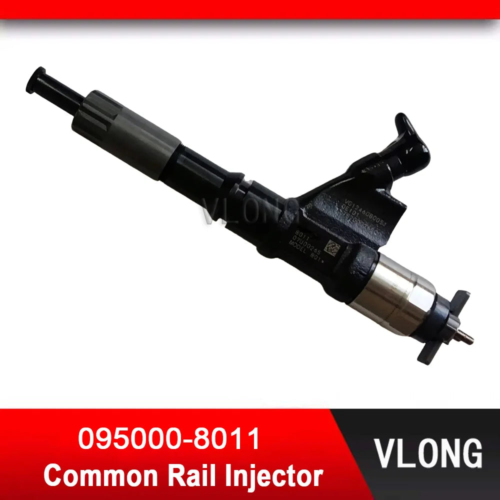 095000-8011 Durable Heavy-duty Truck EFI Common Rail Injector For SINOTRUK HOWO D12 A7 Fuel Injector 095000-8010 VG1246080051