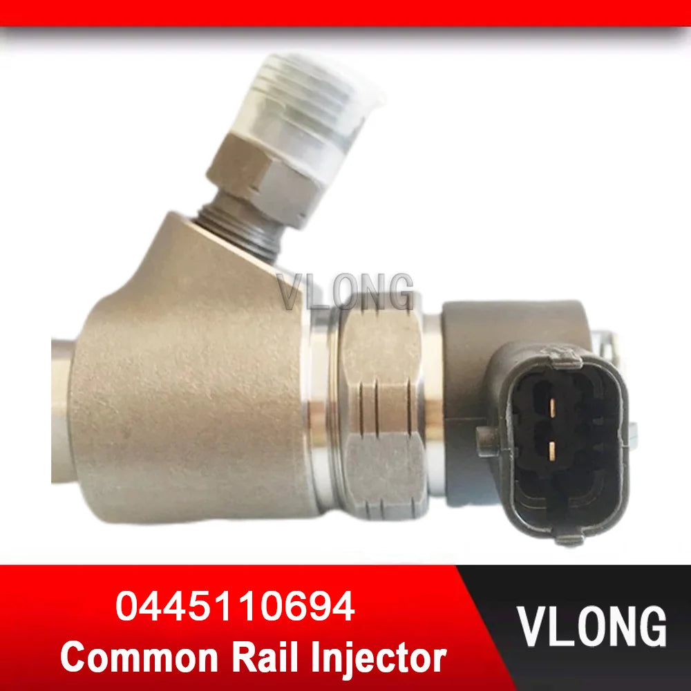 0445110694 New Injector Diesel Engine Inyector Assembly 0 445 110 694 For JIANGXI Wolf JE493L DCN4 Common Rail Fuel Injector