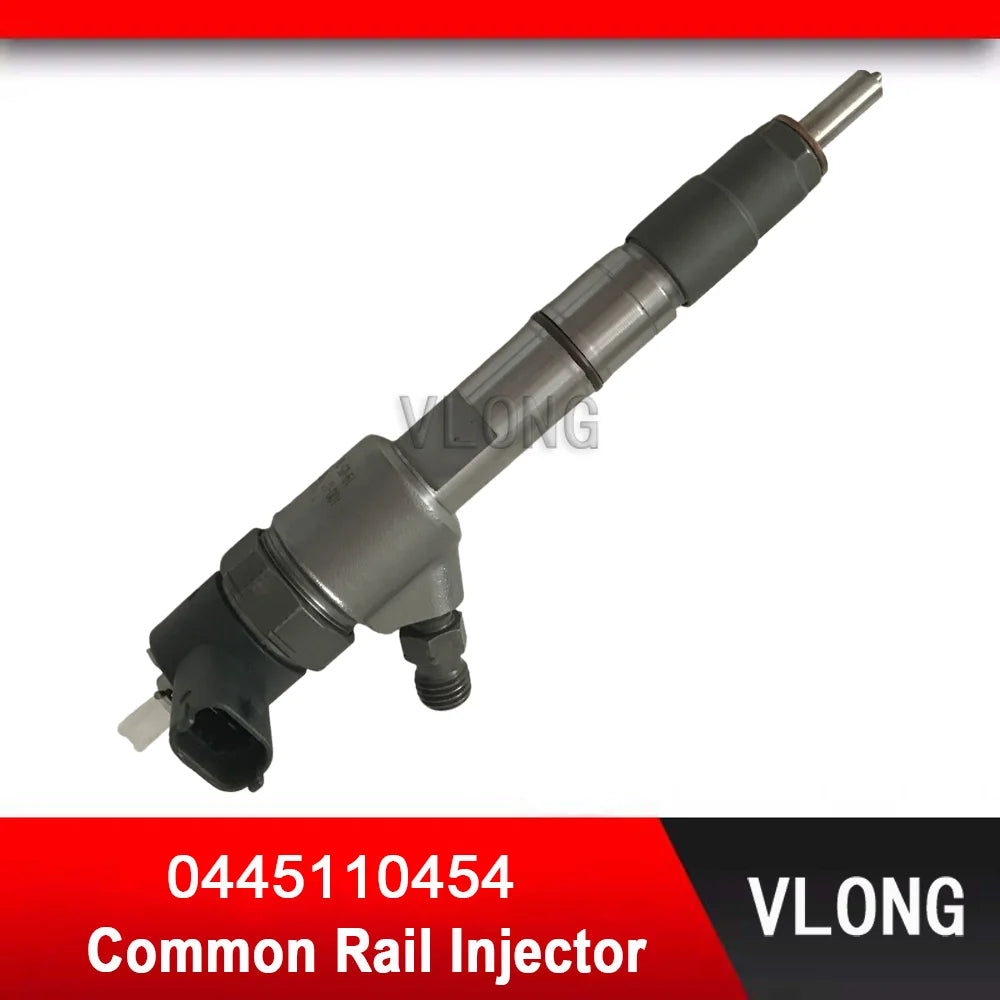 0445110454 New Diesel Common Rail Injector Assy 1112100ABA For JMC Transit S350 2.8L4JB1 EU4 1PCS Fuel Injector 0 445 110 454