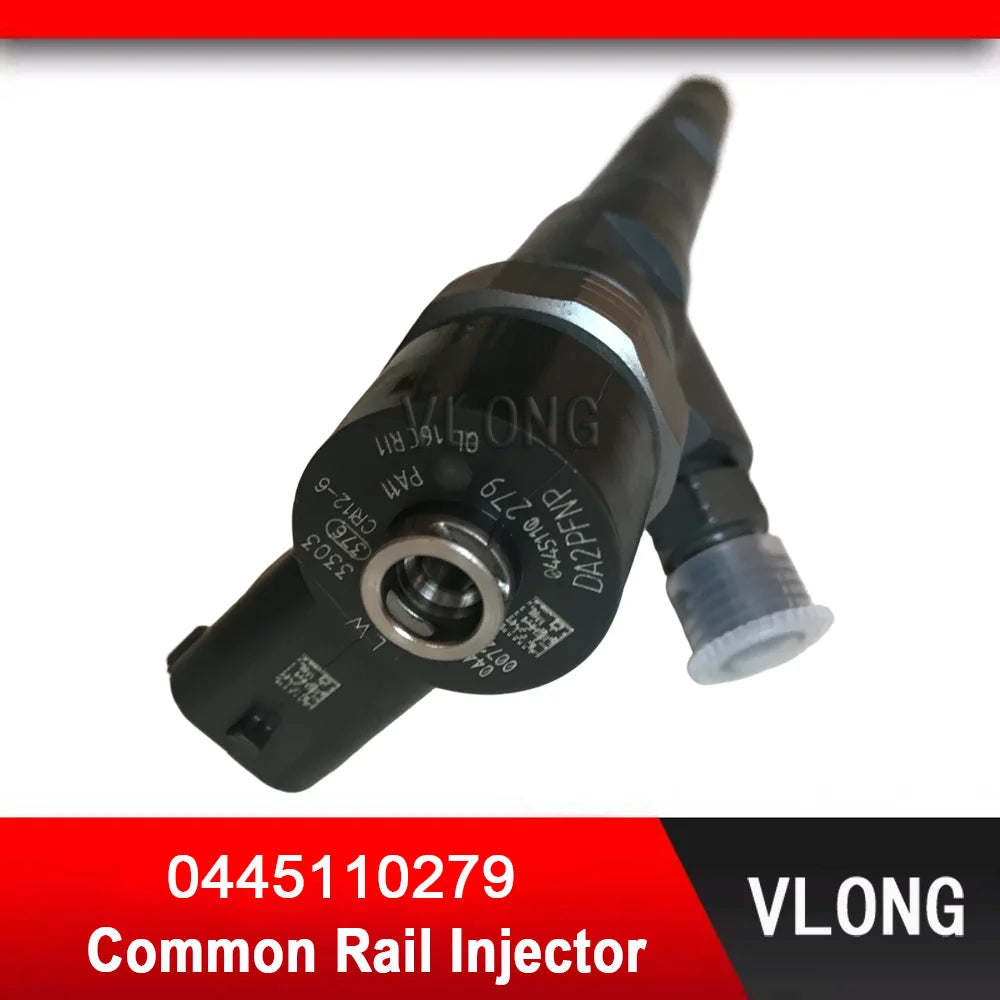 New Diesel Fuel Injector 0445110279 Common Rail Injector 338004A150 33800-4A000 Injector For HYUNDAI H1 STAREX KIA SORENTO 2.5L