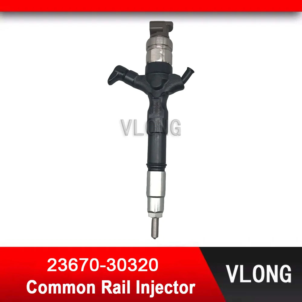 23670-30320 Diesel Fuel Injector For Toyota Hilux Land Cruiser Prado J2 3.0 D 1KD Common Rail Injector 23670-39135 095000-7720