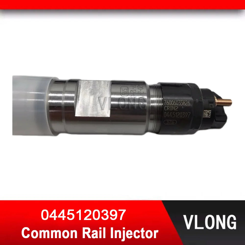 0445120397 New Diesel Fuel Injector 0445120277 Common Rail Injector for FAW J5 J6 CA6DM2 Engine 1112010-M10-0000 1112010M100000