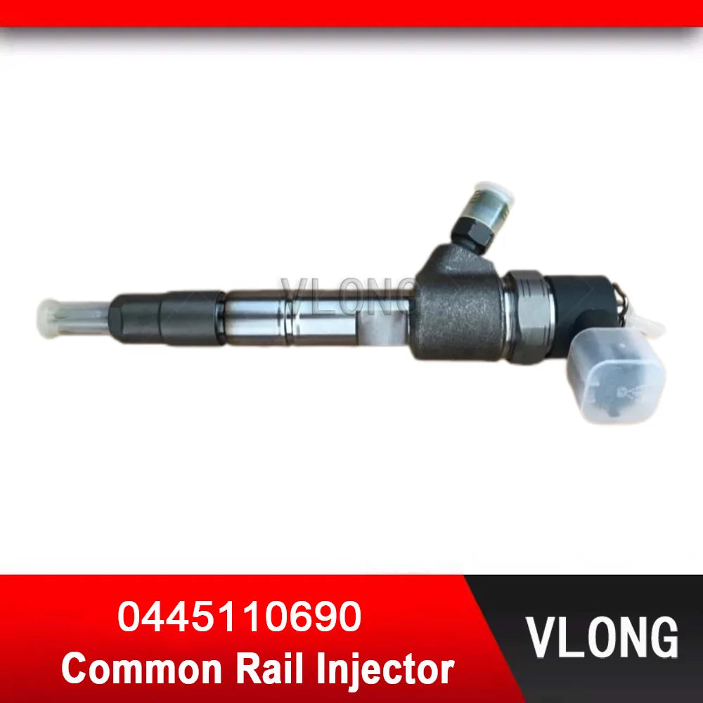 0445110690 Durable New Truck Diesel Injector Nozzle For Foton 4JB1 Truck Engine Common Rail Fuel Injector Assy 0 445 110 690