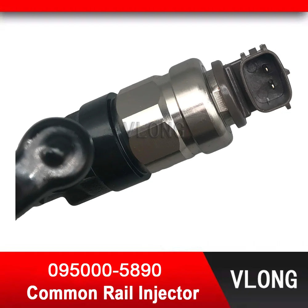 095000-5890 New Diesel Fuel Injector For Toyota Land Cruiser Prado 3.0D 1KD 2KD 1KD-FTV Engine Common Rail Injector 23670-39135