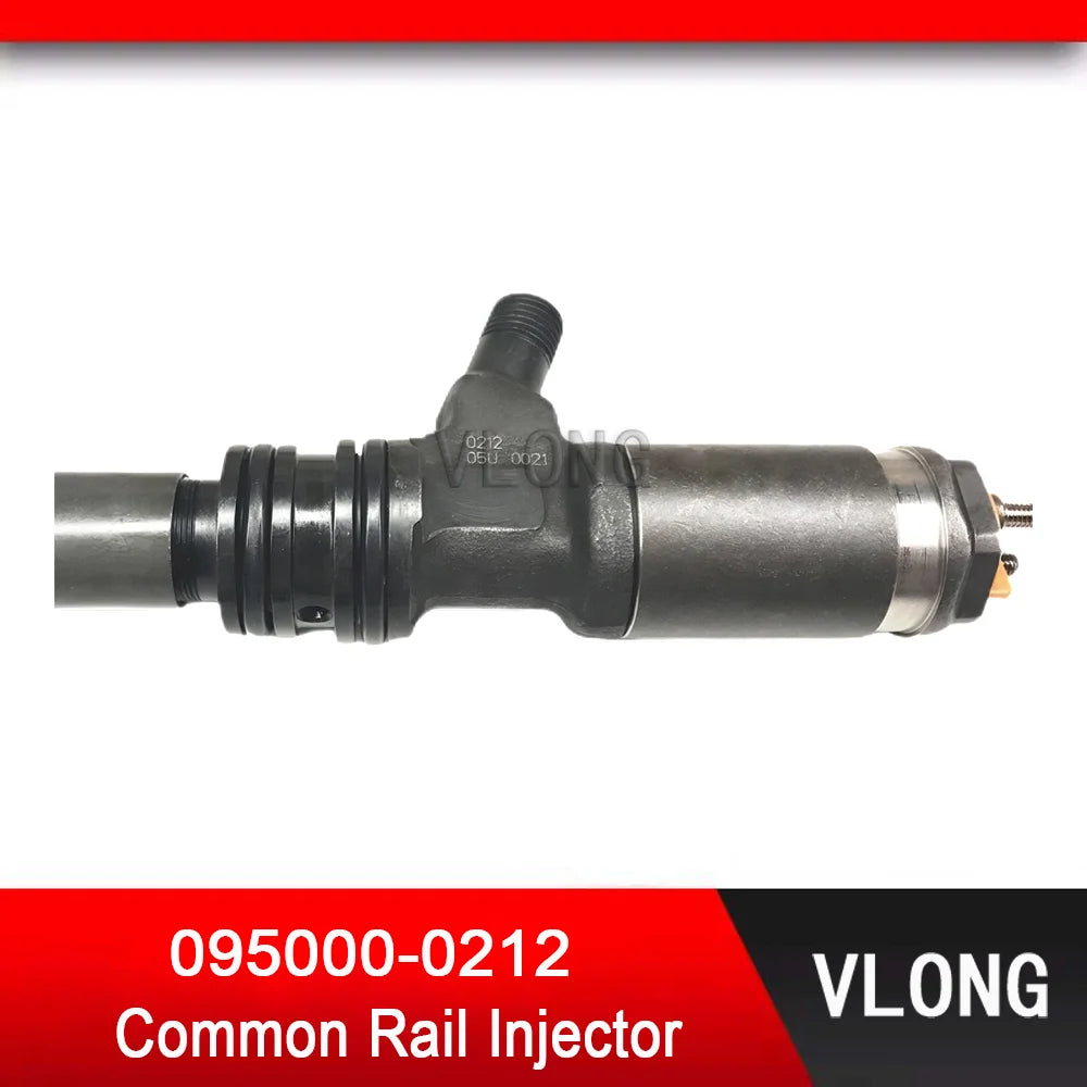 095000-0212 Diesel Fuel Injector For Kato HD1430VLC Excavator Mitsubishi 6M60T Engine 095000-0213 095000-0214 ME132615 ME302570