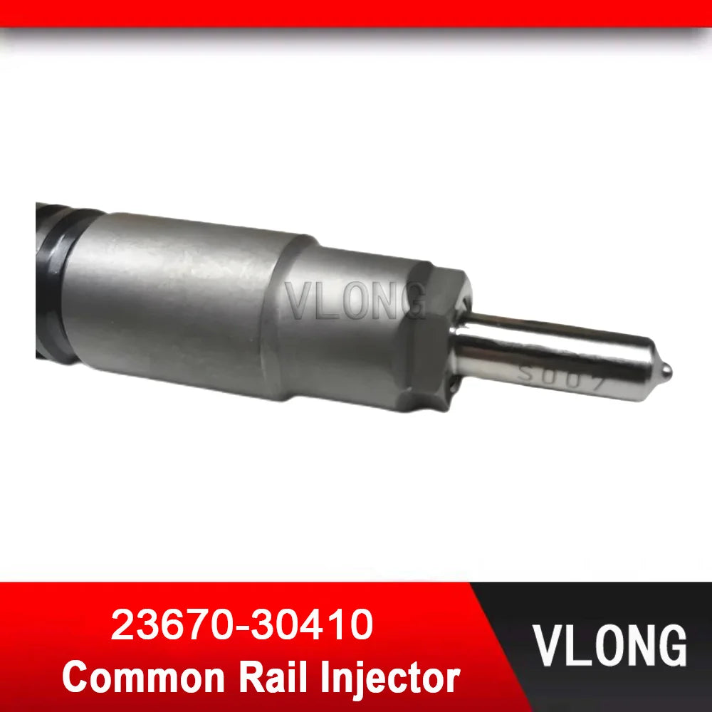 23670-30410 Diesel Fuel Injector For Toyota VIGO 2.5 VNT 2KD Hilux Hiac Common Rail Injector 295050-0200 295050-0210 23670-30400