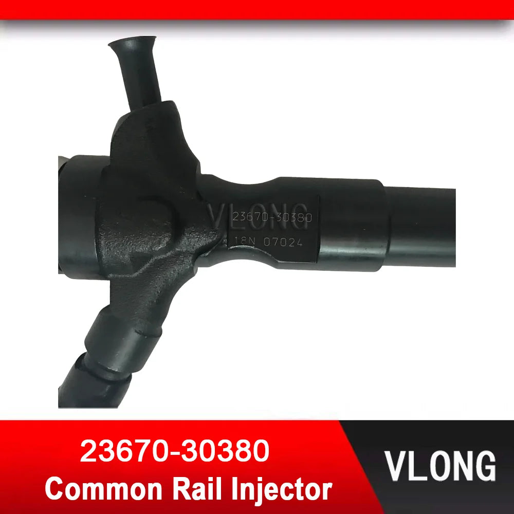 23670-30380 Diesel Fuel Injector For Toyota Dyna Hilux 1KD 2KD Engine Common Rail Injector 23670-30190 23670-39385 295050-0080