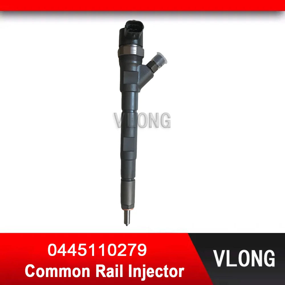 New Diesel Fuel Injector 0445110279 Common Rail Injector 338004A150 33800-4A000 Injector For HYUNDAI H1 STAREX KIA SORENTO 2.5L