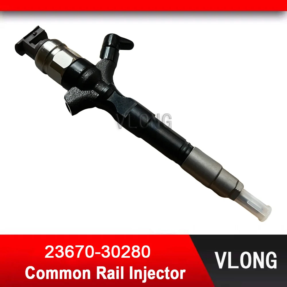 23670-30280 New Diesel Fuel Injector For Toyota Hiace Vigo Hilux 1KD 2KD FTV Engine Common Rail Injector 095000-6760 095000-7780