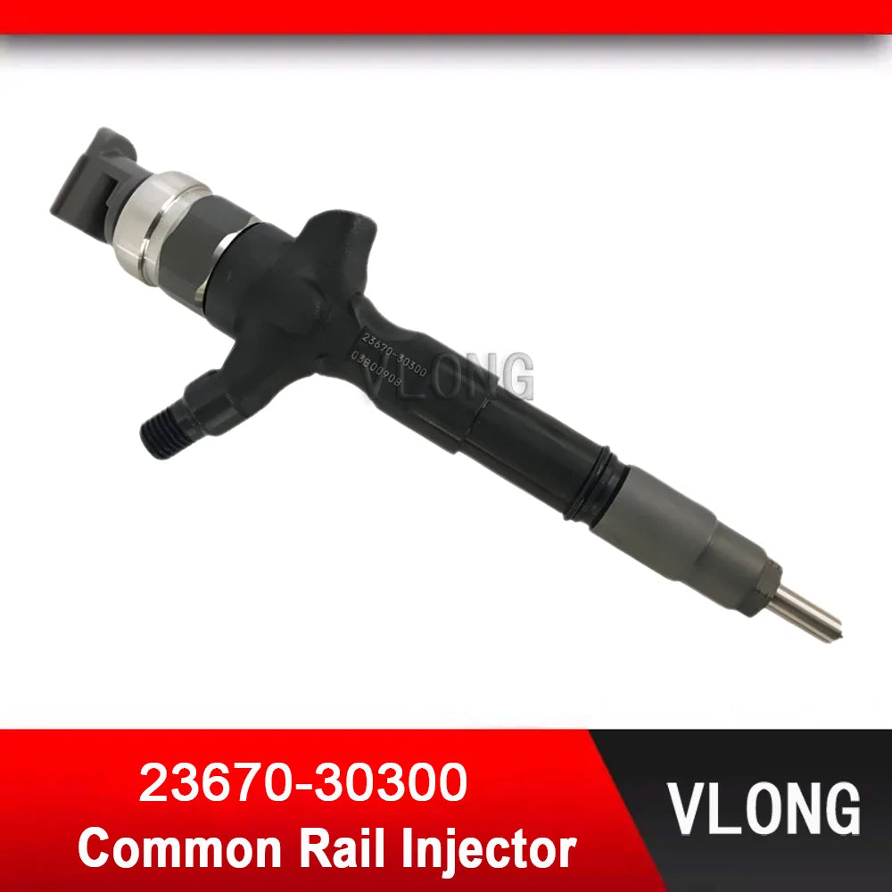 23670-30300 Diesel Fuel Injector For Toyota Hilux Hiace Vigo 1KD 2KD Common Rail Injector 23670-39276 23670-0L070 095000-7761
