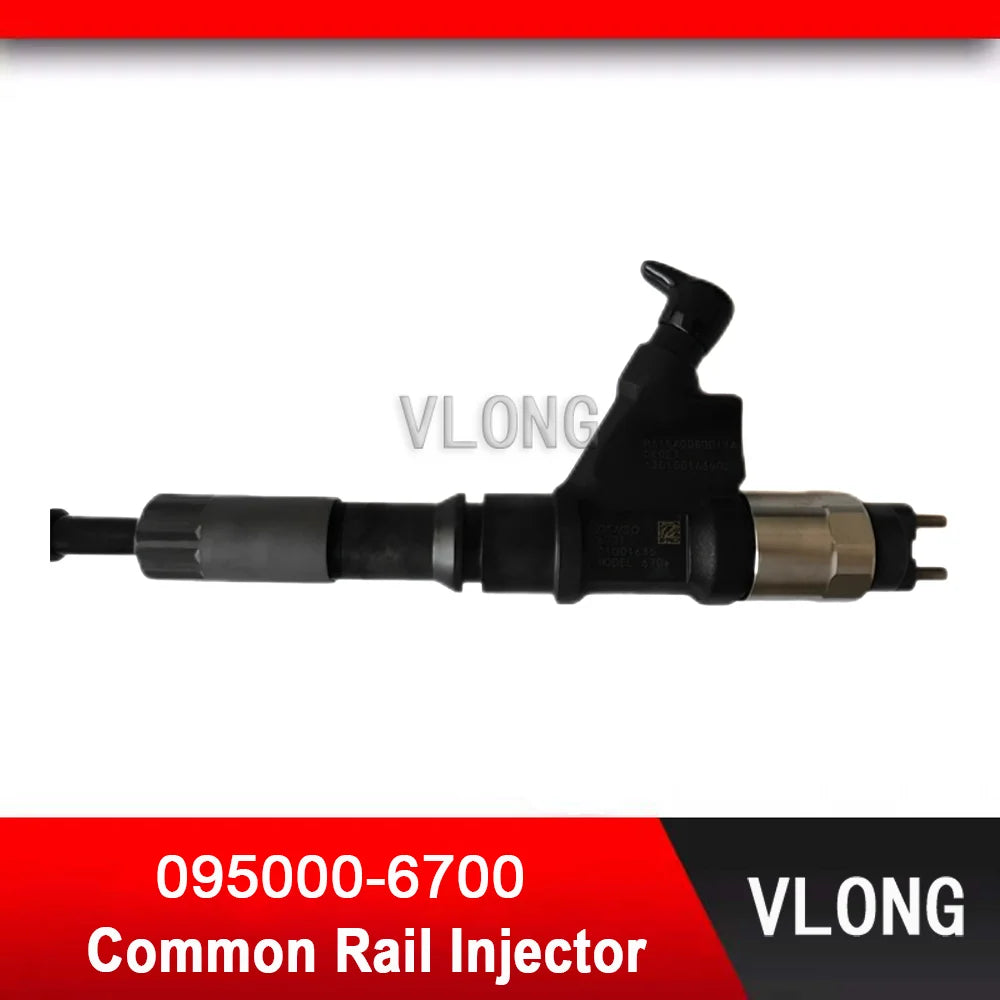 095000-6701 Heavy Truck Common Rail Injector Diesel Injector For SINOTRUK HOWO A7 WD615 VG61540080017A R61540080017A 095000-6700
