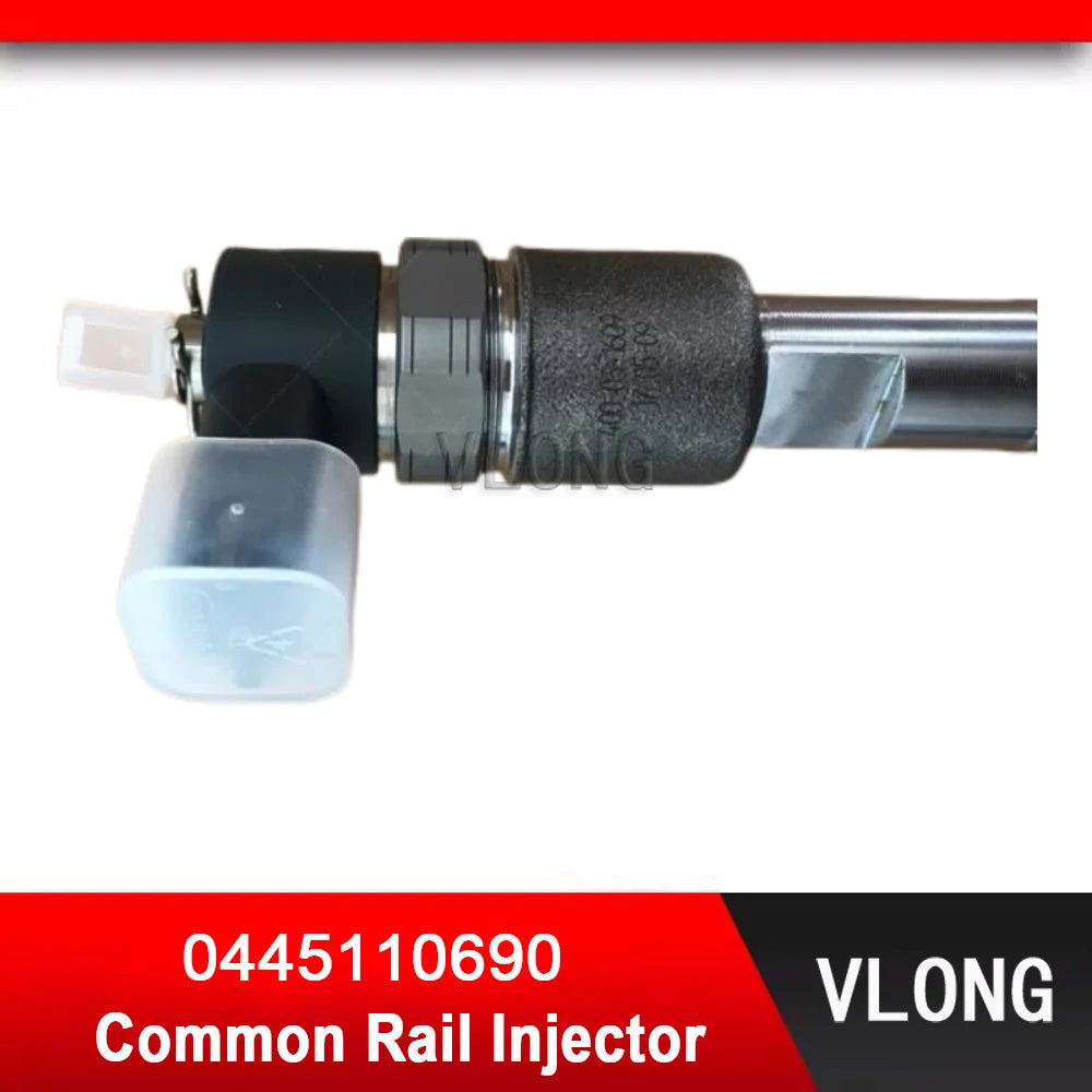 0445110690 Durable New Truck Diesel Injector Nozzle For Foton 4JB1 Truck Engine Common Rail Fuel Injector Assy 0 445 110 690
