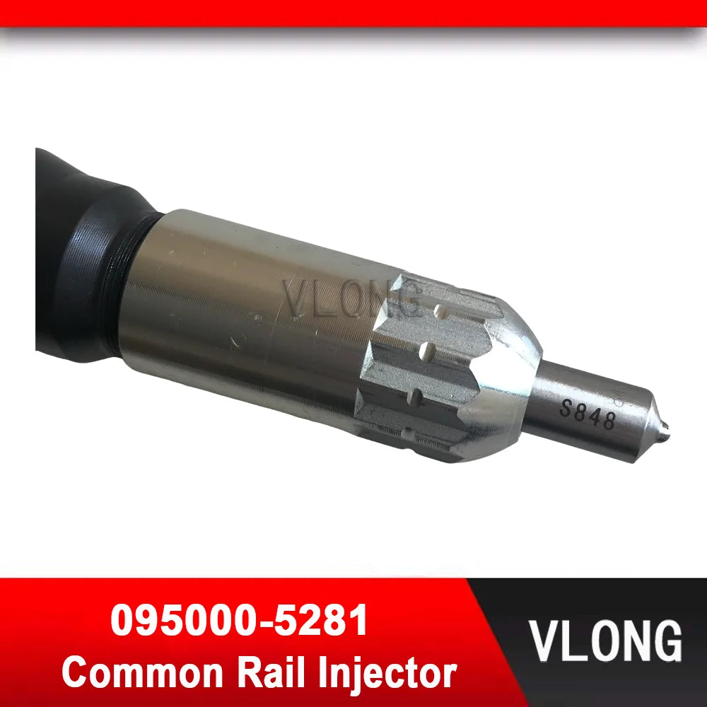 095000-5281 EFI Common Rail Injector For Kobelco Excavator Hino 500 Series Truck J08 Diesel Fuel Injector 23910-1360 23670-E0291
